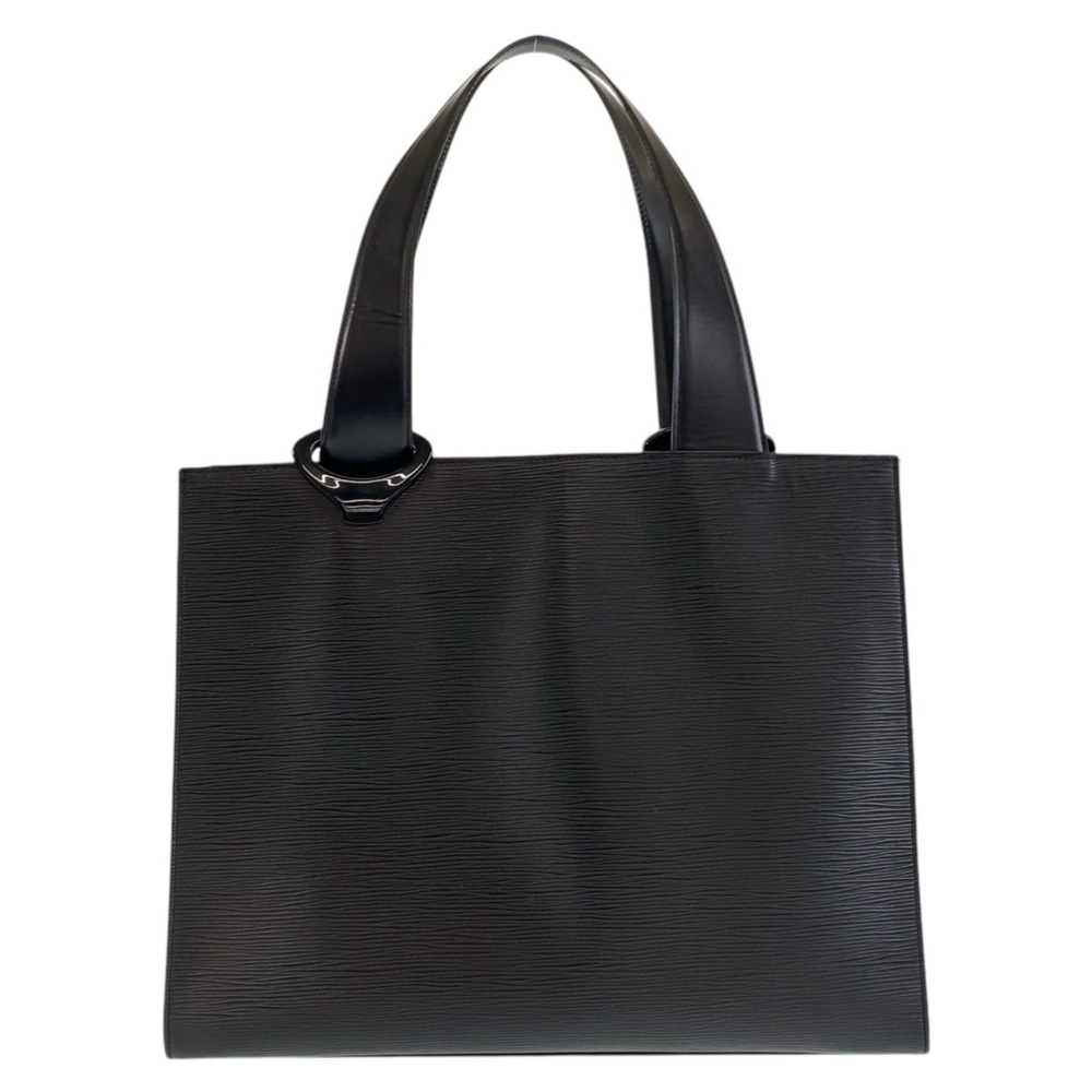 LOUIS VUITTON Black Leather Shoulder Bag - Picture 2 of 10